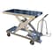 Vestil Air Hydraulic Steel Cart, 2000 lb. Cap, 24"W, 47-1/4"L AIR-2000-PSS - alternate 1